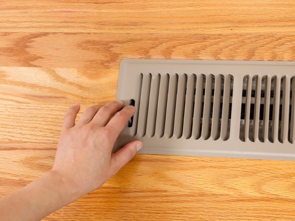 Restrict first-floor airflow