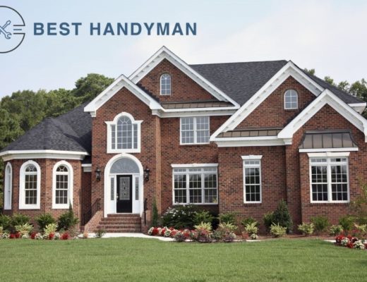 What interior and exterior colors go with red brick