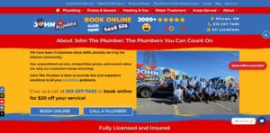 john the plumber homepage
