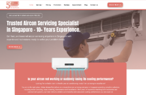 5 Star Aircon Pte Ltd homepage
