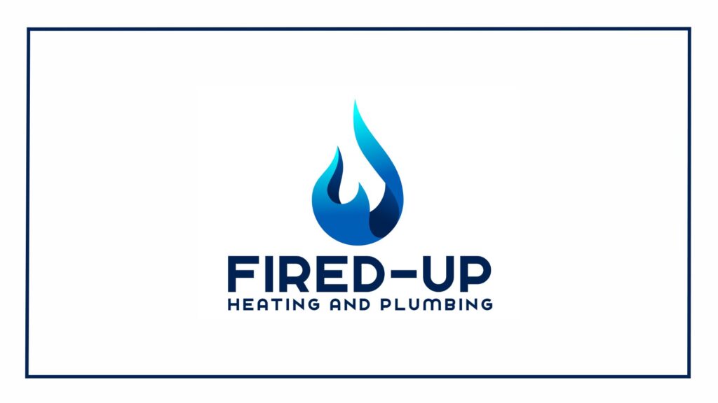 fired up heating logo